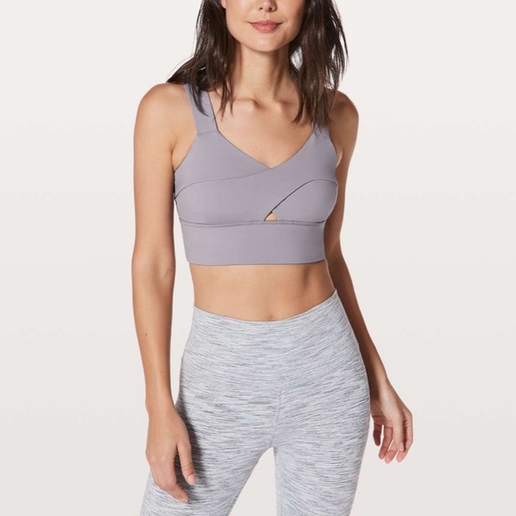 lululemon athletica Tops - Lululemon wild twist bra longline dusty dawn